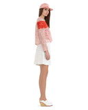 Rachel Comey Monte Floral Lace Top | Pink