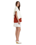 VOZ Flamme Poncho in Ivory