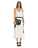 MYNE | Storm Skirt in White and Black