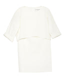 Apiece Apart Bi-Level Navona Dress | White