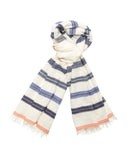 Lemlem Megaz Scarf in Navy