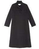 Fleurette Soft Wool Coat | Black