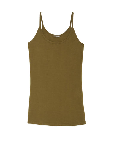 LAmade Deep Scoop Cami Top | Military Green