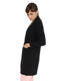 Ryan Roche | Cashmere Cardigan with Shawl Collar in Black