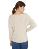 Ryan Roche | Cashmere Crewneck Sweater in Champagne