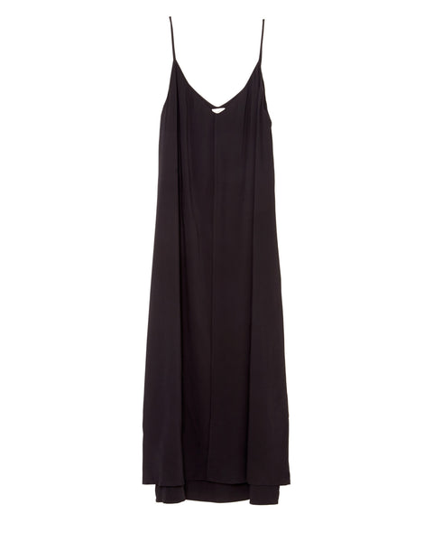 Voz | Double Layer Cami Dress | Black