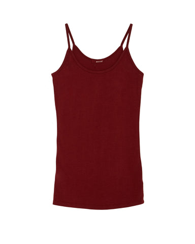 LAmade Cami top in Syrah Red