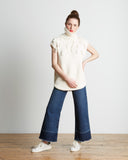 Ines Fringe Sweater Vest by Apiece Apart
