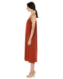 VOZ | Double Layer Cami Dress | Desert Apricot