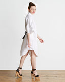 TOME Freedom For All Cotton Poplin Shirt Dress | side view