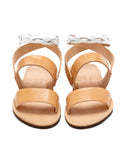Isapera Fokos Sandals in Natural | front view