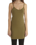 LAmade V Neck Slip Dress | fit on model