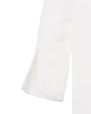 PAPER London "off the shoulder" Florida Top | slit sleeve detail