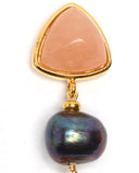 Lizzie Fortunato Oyster Pearl II Earrings | Gold