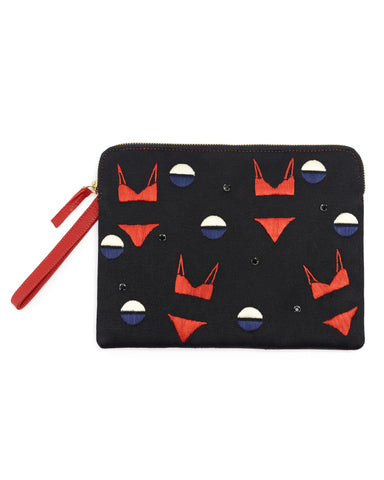 Lizzie Fortunato Safari Clutch in Bikini