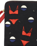 Lizzie Fortunato Safari Clutch in Bikini detail view