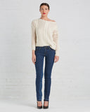 Ryan Roche Fisherman Cable-Knit Cashmere Sweater | SAANS.COM