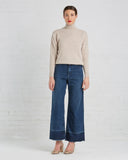 Cashmere Turtleneck Sweater in Bambi by Ryan Roche 