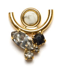 Lizzie Fortunato Te Amo Earrings | close up