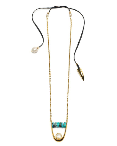 Lizzie Fortunato Roma Pendant Necklace