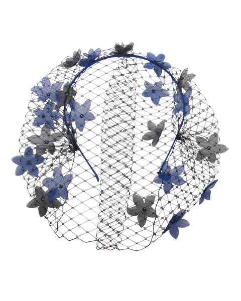 Shadow Gathered Veiling | Blue & Black