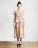 SUNO Crocus Jacquard Skirt | Made in USA