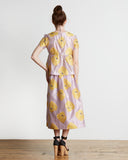 SUNO Crocus Jacquard Skirt | back view