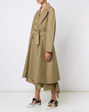 TOME Embroidered Tailored Trench Coat | side view