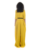 TOME Oversized Matelasse Jumpsuit | Citron