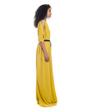 TOME Oversized Matelasse Jumpsuit | Citron