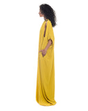 TOME Oversized Matelasse Jumpsuit | Citron
