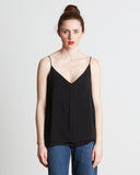 VOZ | Double Layer Cami in Black