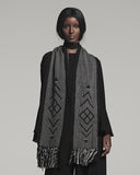 Voz | UN Trust Fund Scarf in Black and Ivory