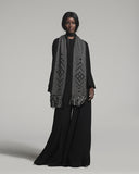 Voz | UN Trust Fund Scarf in Black and Ivory