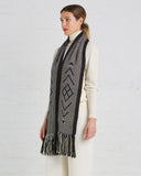 Voz | UN Trust Fund Scarf in Black and Ivory