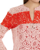 Monte floral lace top by Rachel Comey | detail view