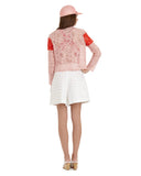 Rachel Comey Monte Floral Lace Top | Pink