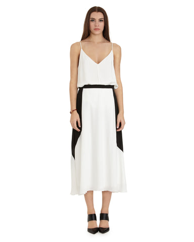 MYNE Storm Skirt | White & Black