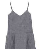 Apiece Apart Chios Jumpsuit In Chambray