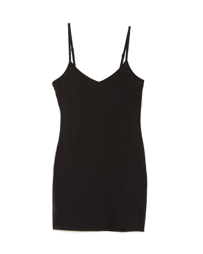 LAmade V Neck Slip Dress | Black LAmade V Neck Slip Dress | Black