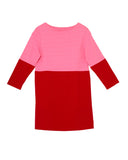 Apiece Apart Tee Dress in Red & Pink | Duo Tone