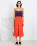 Apiece Apart Isabel Double V Skirt in Persimmon | Made in New York