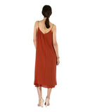 VOZ | Double Layer Cami Dress | Desert Apricot