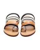 Isapera Sandals | Gerbera in Stripe