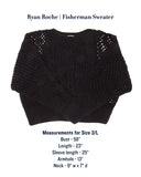 Ryan Roche | Cashmere Fisherman's Knit Sweater | Sizing Help